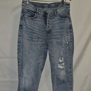 Old Navy Distressed Blue Jeans
